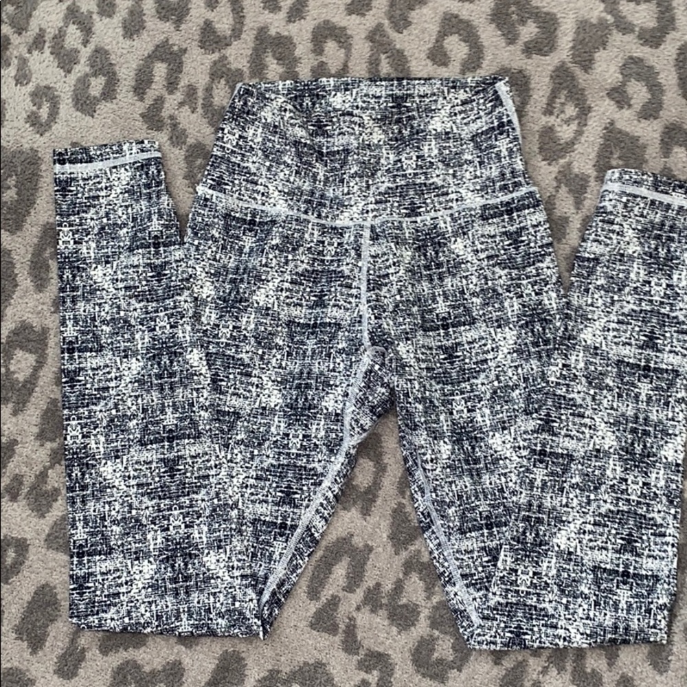 Buffbunny Collection Rosa Leggings Hustle Print S